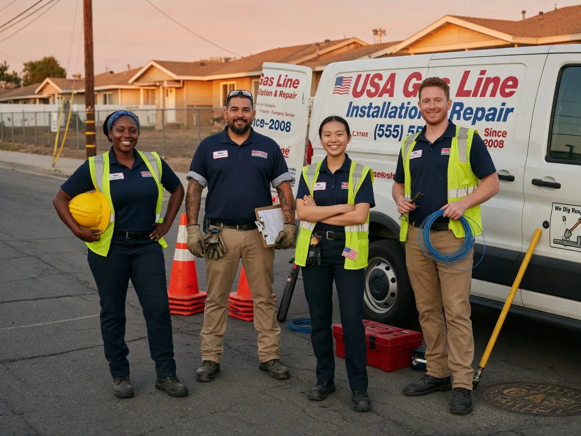 Gas Line Installation company in Woodville, VA